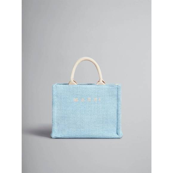 MARNI Handbags - NEW MARNI basket tote bag in lightblue